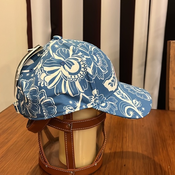 Adidas x Farm Rio Floral Hat Cap Blue Womens One Size new - Picture 8 of 13